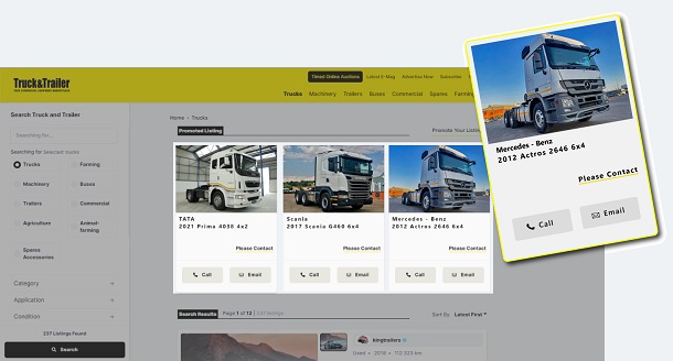 Promote your Adverts | Truck & Trailer Marketplace